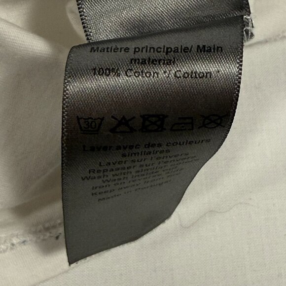 Unisex Graphic Zadig & Voltaire White Cotton Photo Tee Size S Small - Picture 8 of 9